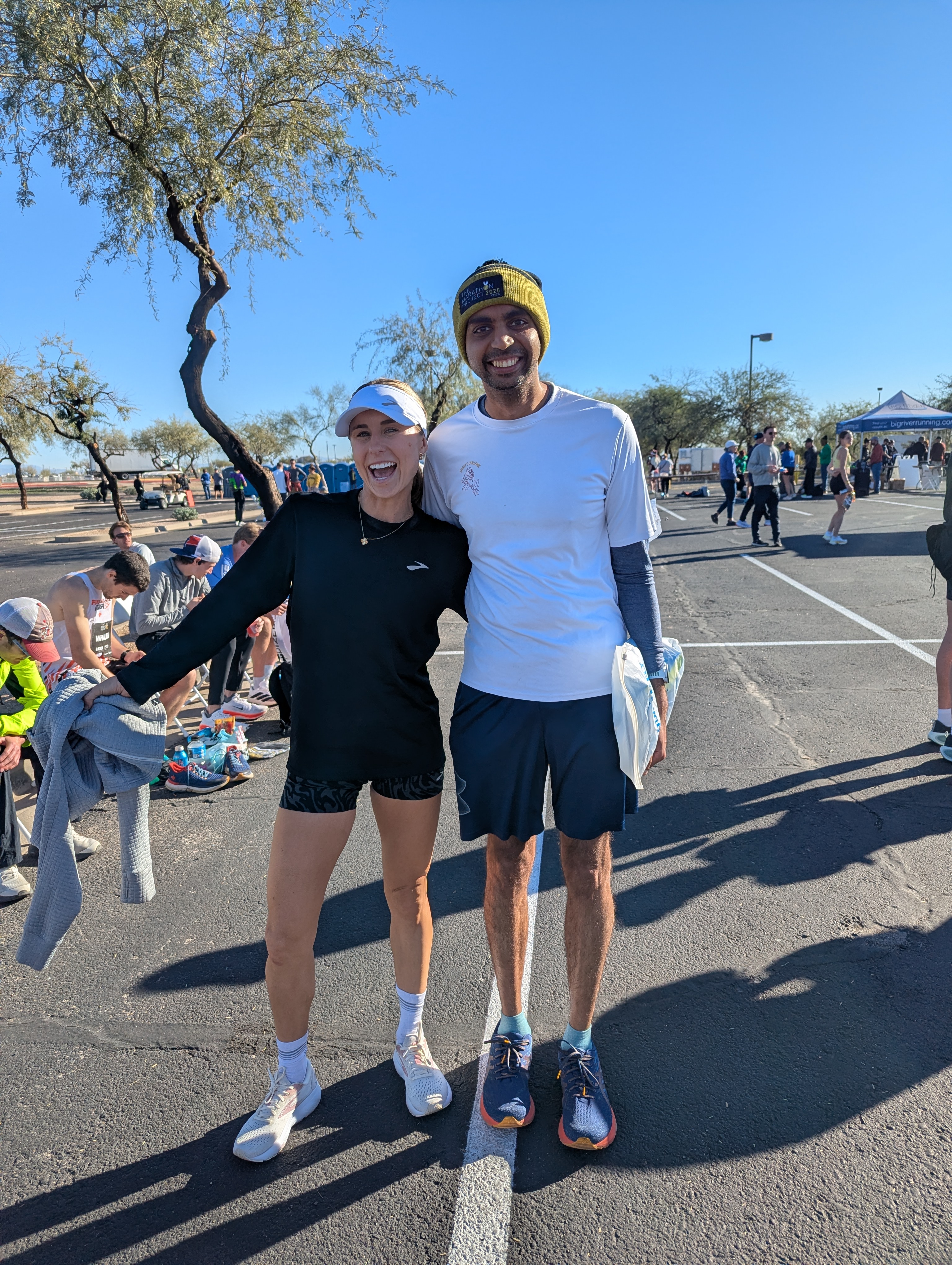 Volunteering at The Marathon Project, and Getting to Meet Jessica McClain